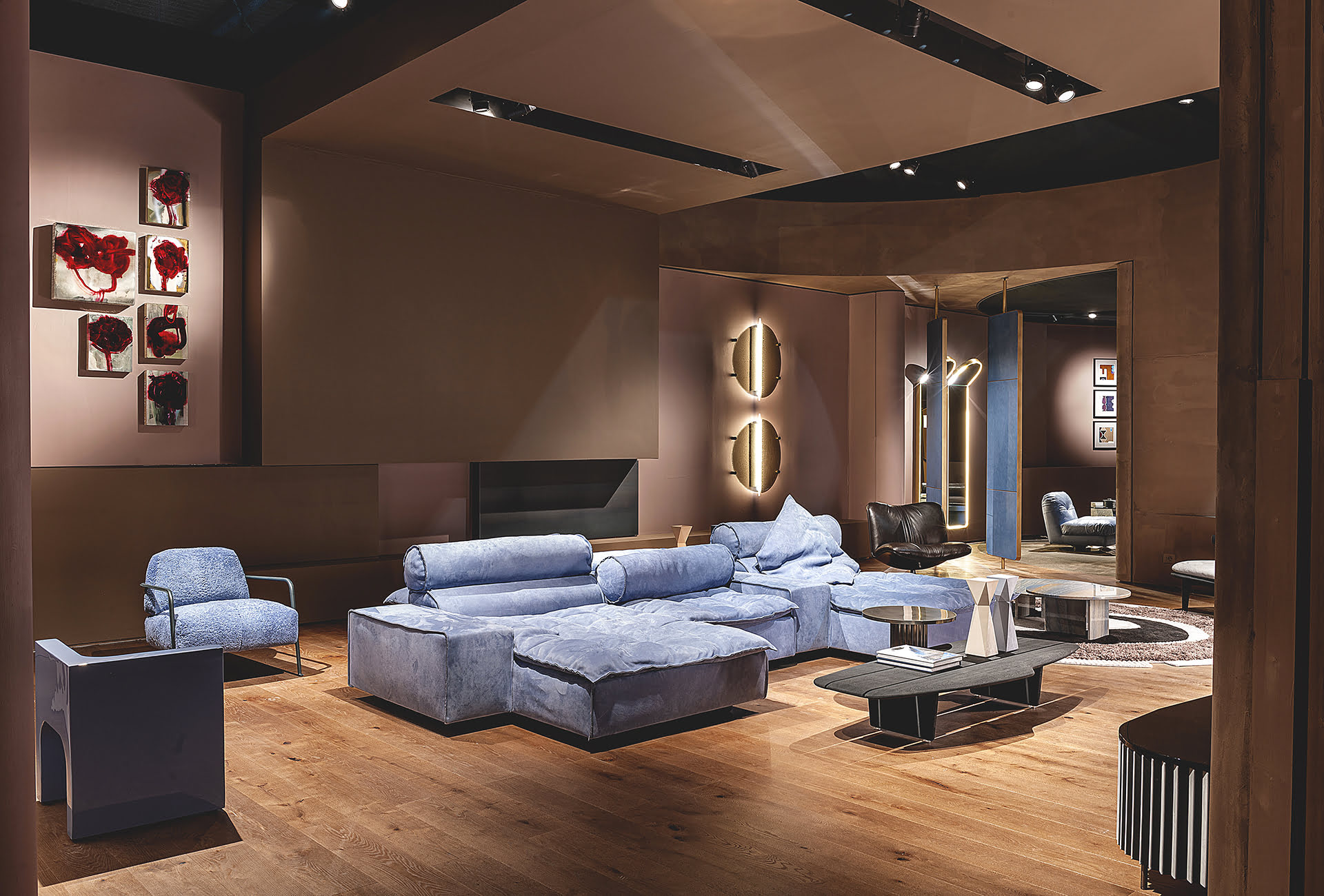 Модульный диван Baxter Miami Soft