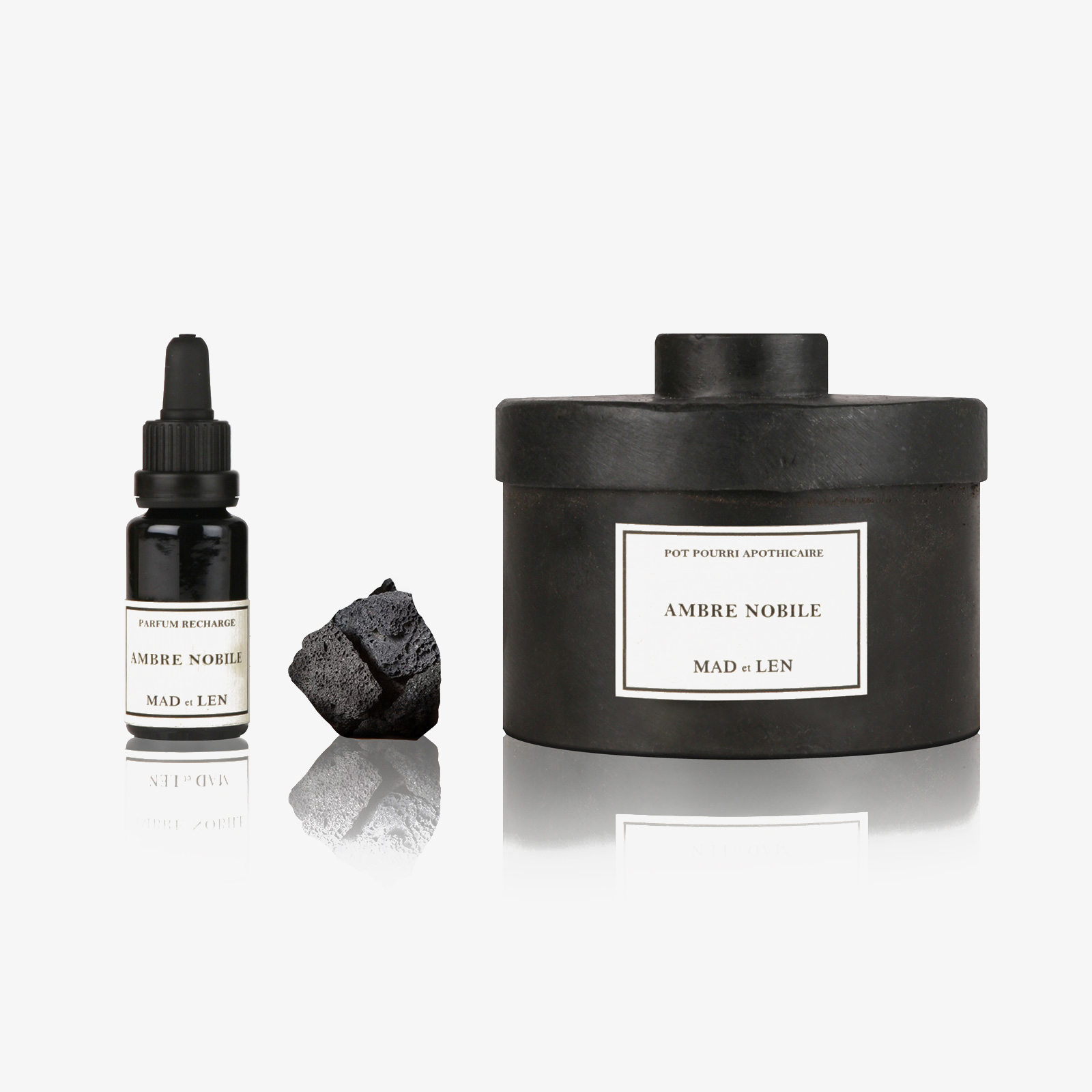 Ароматизированные камни лавы с ароматом для дома Ambre Nobile 