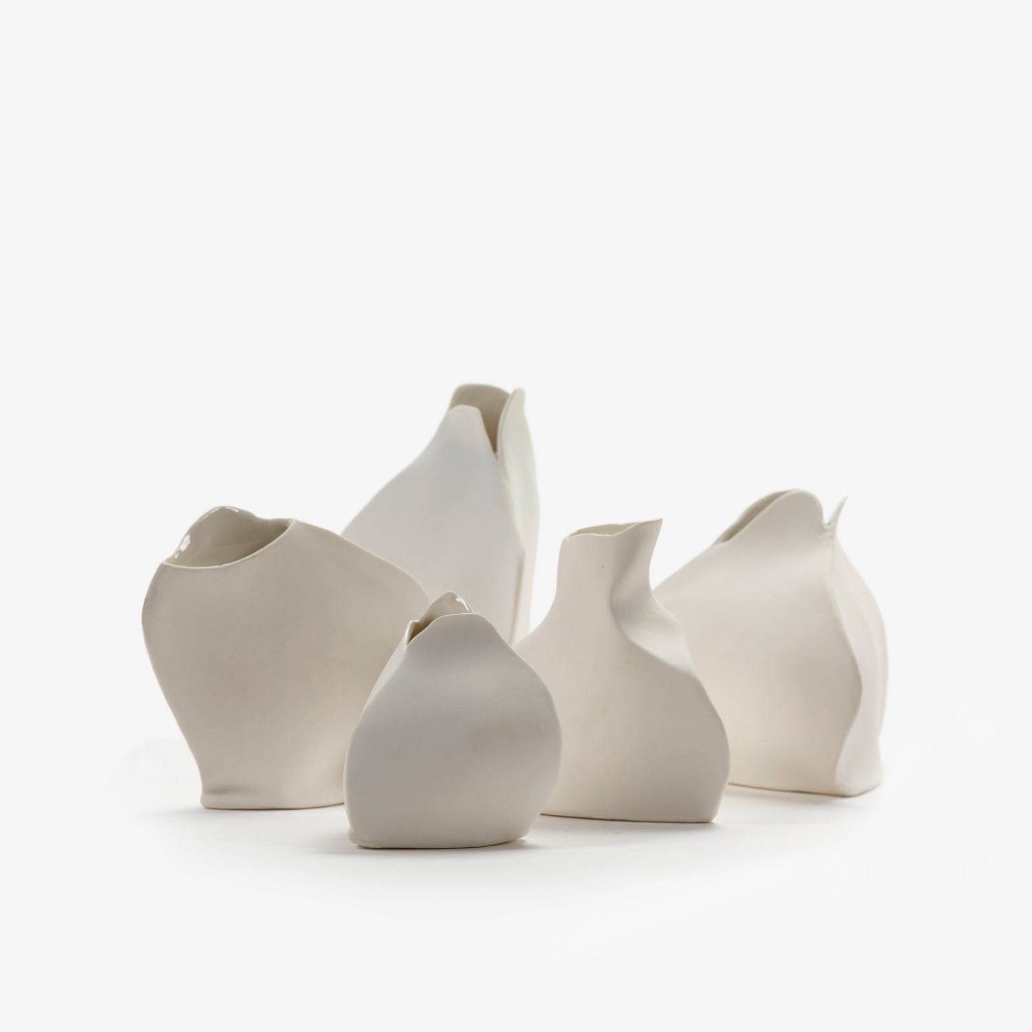 Декоративная ваза Flower Vase White Perfect Imperfection 