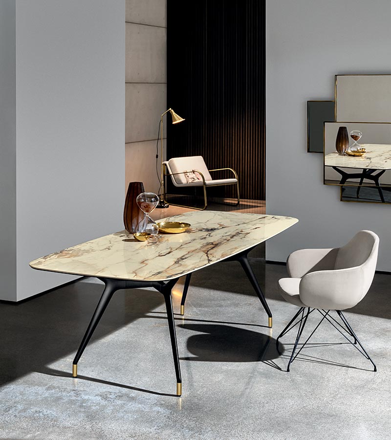 Стол Sovet Italia Arkos. Стул Sovet Italia Cadira S