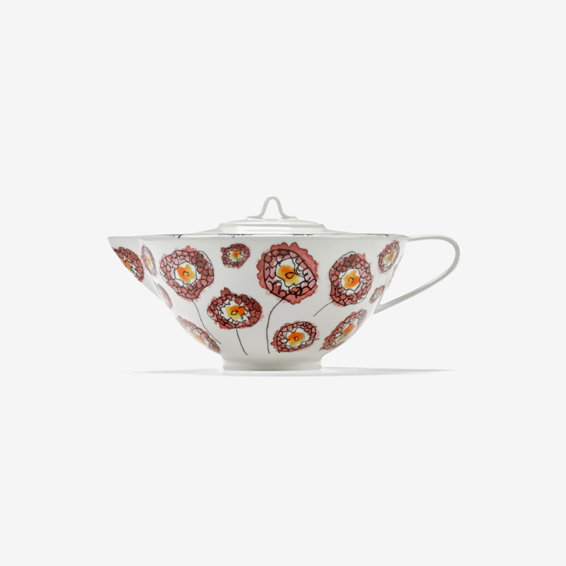 Заварочный чайник Tea Pot Anemone Milk Midnight Flowers by Marni 