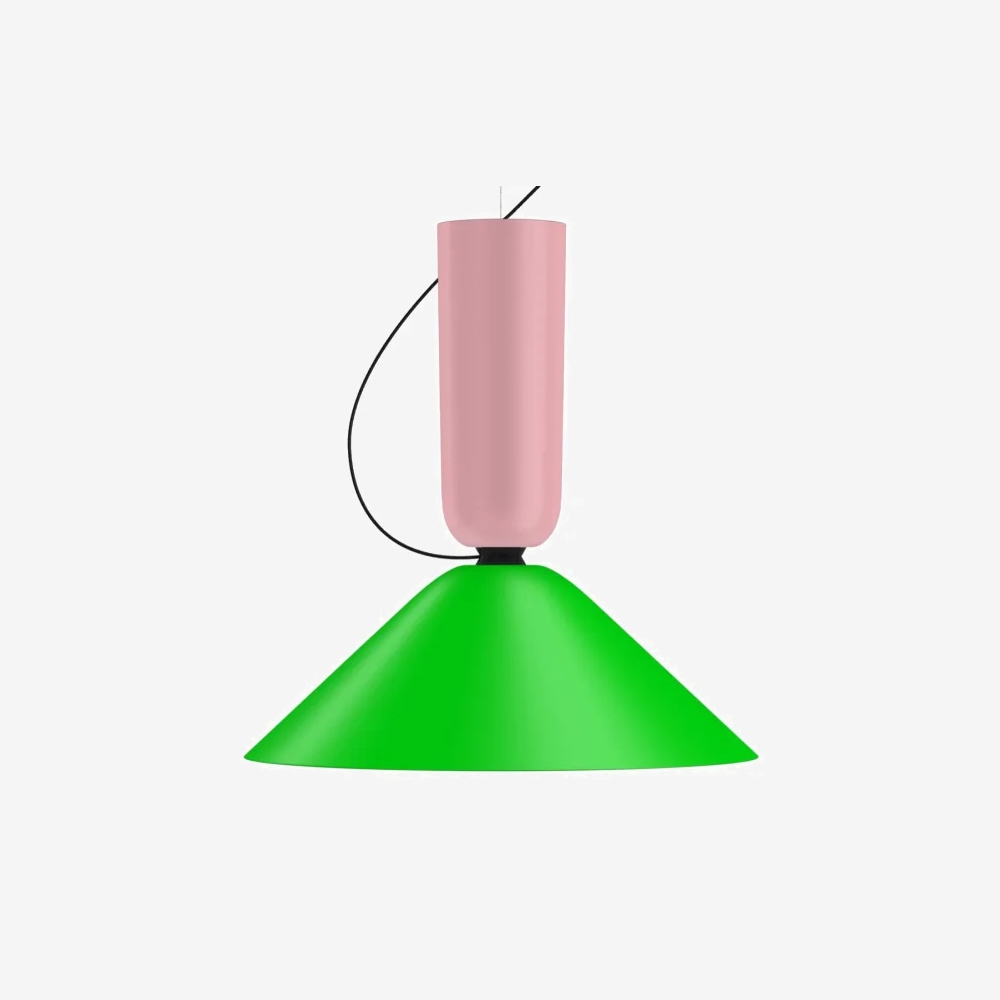 Подвесной светильник Alphabeta Pendant Uno, Luminous Green, Light Pink HEM